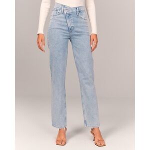 Abercrombie & Fitch Light Blue Straight Leg Jeans